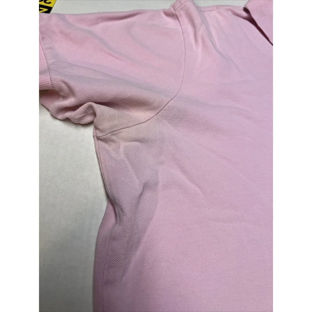 Vintage Polo Ralph Lauren Polo Shirt Men's XXL Pink Blue Pony‎ Rugby See Details